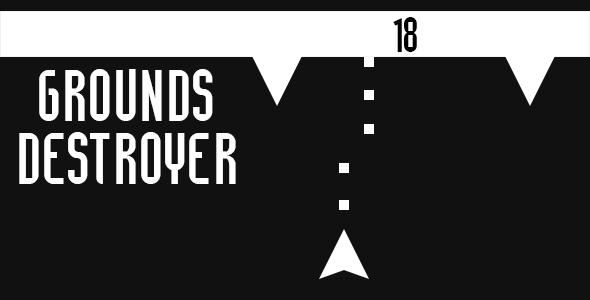 Grounds Destroyer - HTML5 Game (CAPX)